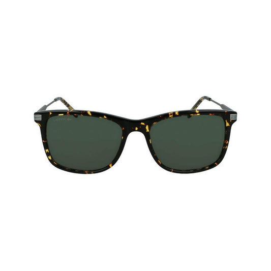 Front view of Lacoste brown metal sunglasses L960S-430 with 56/18/140mm dimensions and Filter 3 lenses.