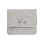 Dolce & Gabbana White Dauphine Leather Case Wallet Wallet