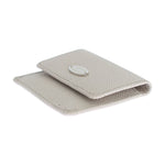 Dolce & Gabbana White Dauphine Leather Case Wallet Wallet
