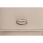 Dolce & Gabbana White Dauphine Leather Case Wallet Wallet