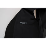 Dolce & Gabbana Black Polka Dot Pattern Vest