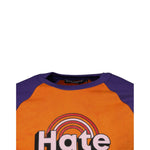 Dolce & Gabbana Orange Purple Graphic Print Short Sleeves T-shirt
