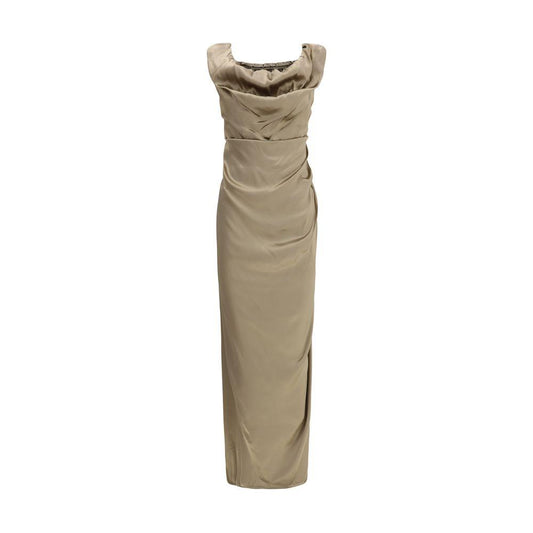 Vivienne Westwood Ginnie pencil Long Dress Vivienne Westwood Rosy Brown