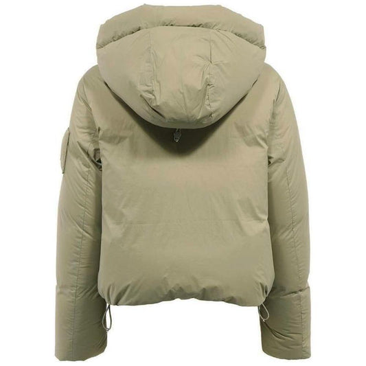 Moose Knuckles Green Nylon Jackets & Coat MO-14457-S