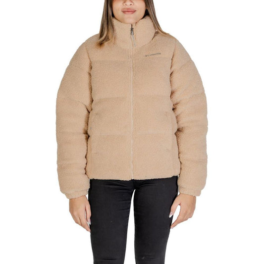 Columbia Beige Nylon Jackets & Coat Columbia Tan