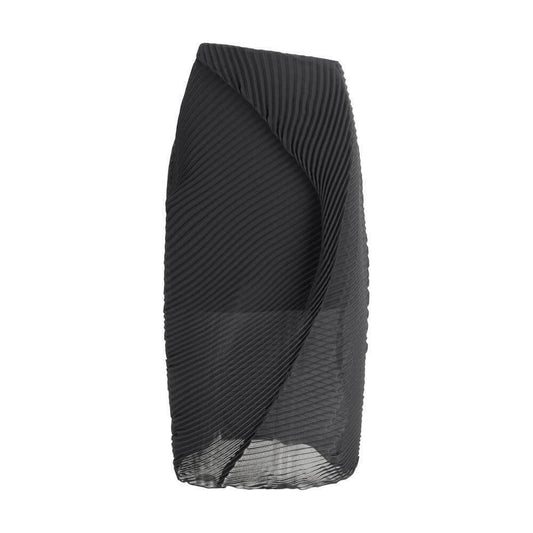 The Row Yuki Midi Skirt TH-8508W3538BLK-2