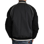 Dolce & Gabbana Black DD58 SG62 Sequined Beaded Jacket Coats & Jackets