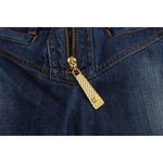 Cavalli Blue Wash Cotton Stretch Boot Cut Jeans