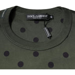Dolce & Gabbana Gray Sicilia Cotton Crew Neck T-shirt TSH87675-46