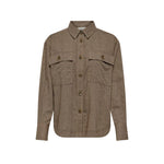 Jacqueline De Yong Beige Recycled Cotton Blouse