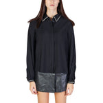 Vila Clothes Black Viscose Blouse