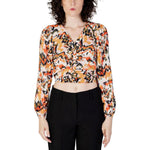 Only Orange Polyester Blouse ON-11458700125-IT42|M