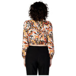 Only Orange Polyester Blouse ON-11458700125-IT42|M