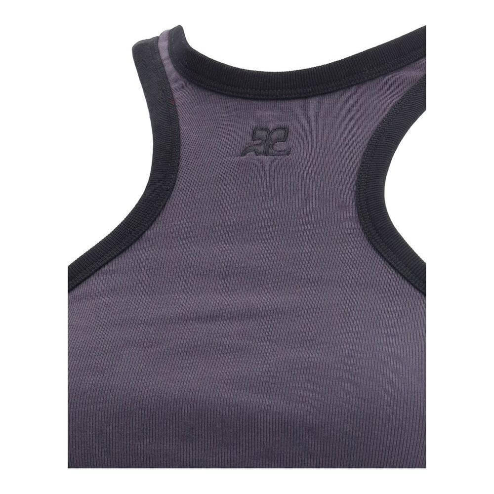 Courrèges Cotton Scuba mini Dress CO-125JRO577JS0203B155-M