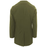 People Of Shibuya Green Recycled Polyester Men Trench Coat