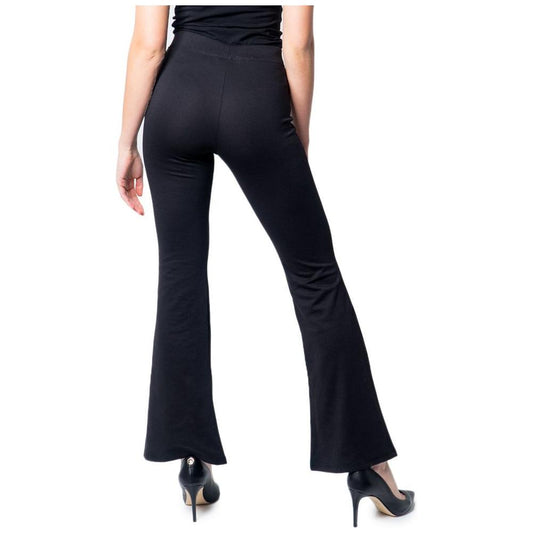 Only Black Polyester Jeans & Pant