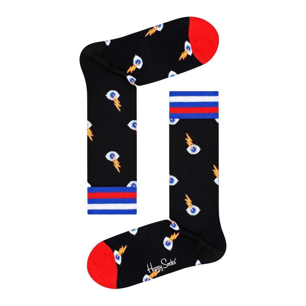 Happy Socks Black Cotton Sock