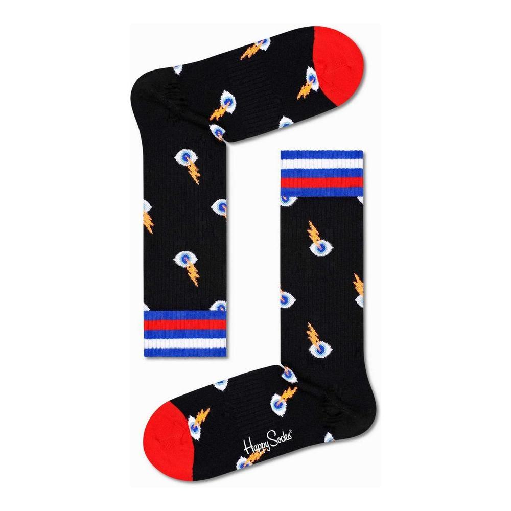 Happy Socks Black Cotton Sock