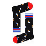 Happy Socks Black Cotton Sock
