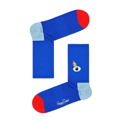 Happy Socks Blue Cotton Sock