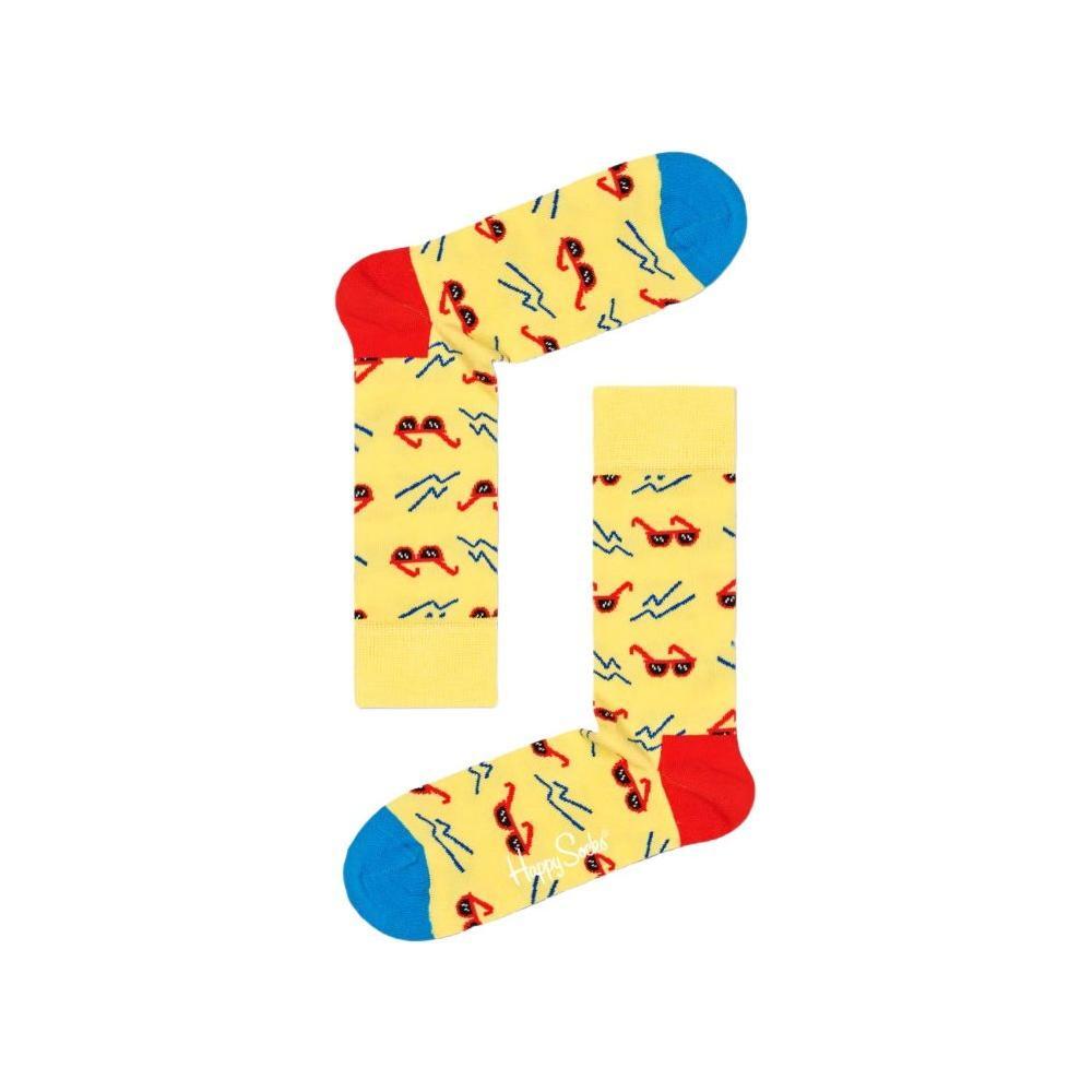 Happy Socks Yellow Cotton Sock HA-8994800135-36-40
