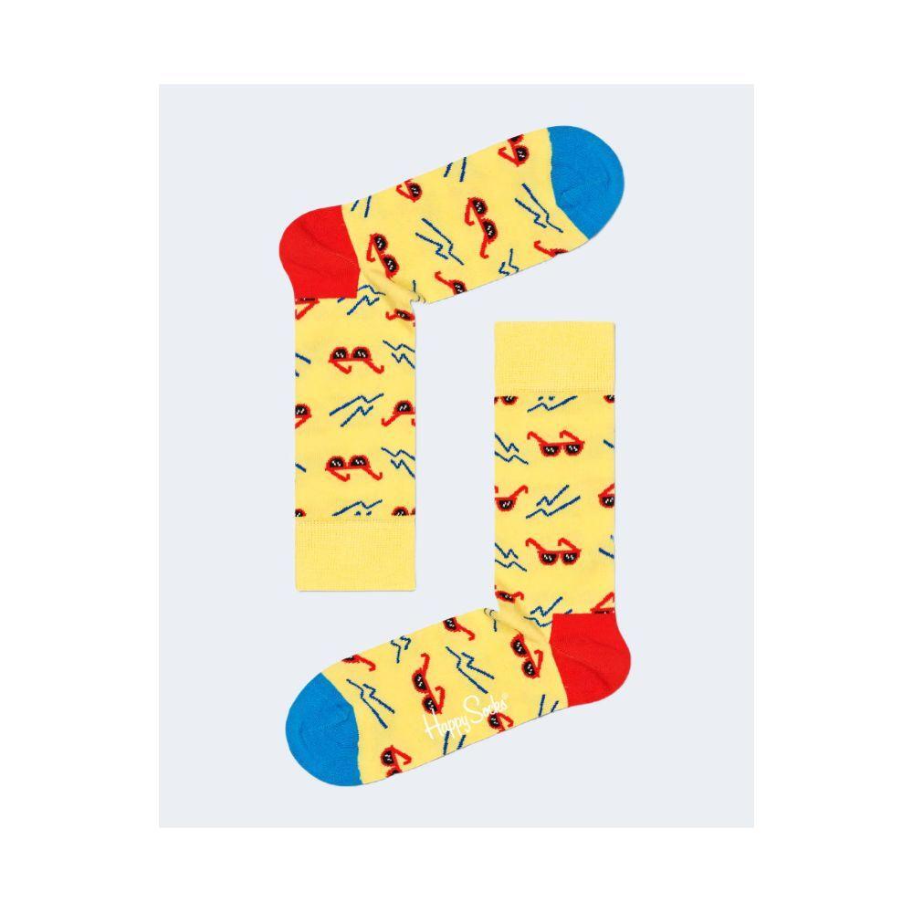 Happy Socks Yellow Cotton Sock HA-8994800135-36-40