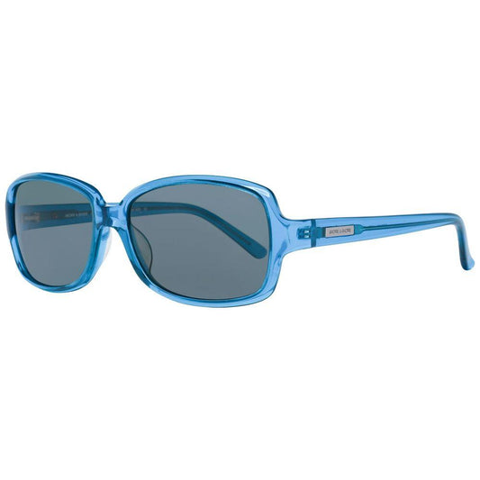 More & More Blue Plastic Sunglasses More & More Slate Gray