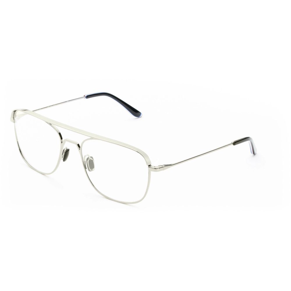Vuarnet White Stainless Steel Glasses (Frames), model VL18200002 with measures 55/17/145 mm, sleek design in optique Ruthenium.
