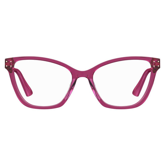 Moschino Fuchsia Acetate Frames for women, model MOS595-MU1 with dimensions 54/17/140 mm