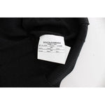 Dolce & Gabbana Black Sleeveless Crewneck Vest Pullover