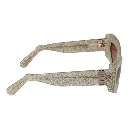 GCDS Silver Acetate Sunglasses