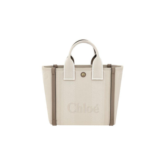 Chloé Carry Tote Bag Chloé Light Gray
