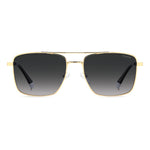 Polaroid Gold Metal Sunglasses