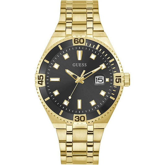 Guess Gold Stainless Steel Dress Watch