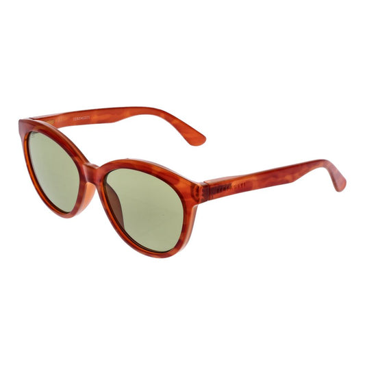 Serengeti Orange Unisex Sunglass