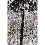 Dolce & Gabbana Crystal Silver Runway Handmade Dress