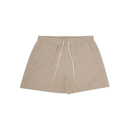 Malo Beige Polyester Swimwear Malo Dark Gray