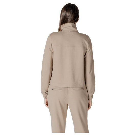Street One Beige Viscose Jackets & Coat