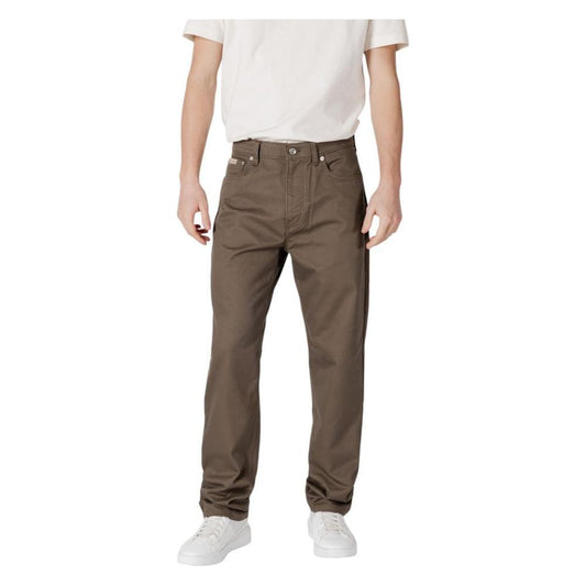 Calvin Klein Jeans Green Cotton Pant CA-16500200149-W31 | L32
