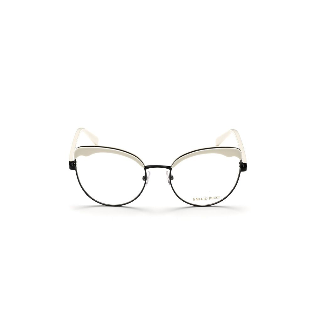 Emilio Pucci Black Metal Glasses (Frames)