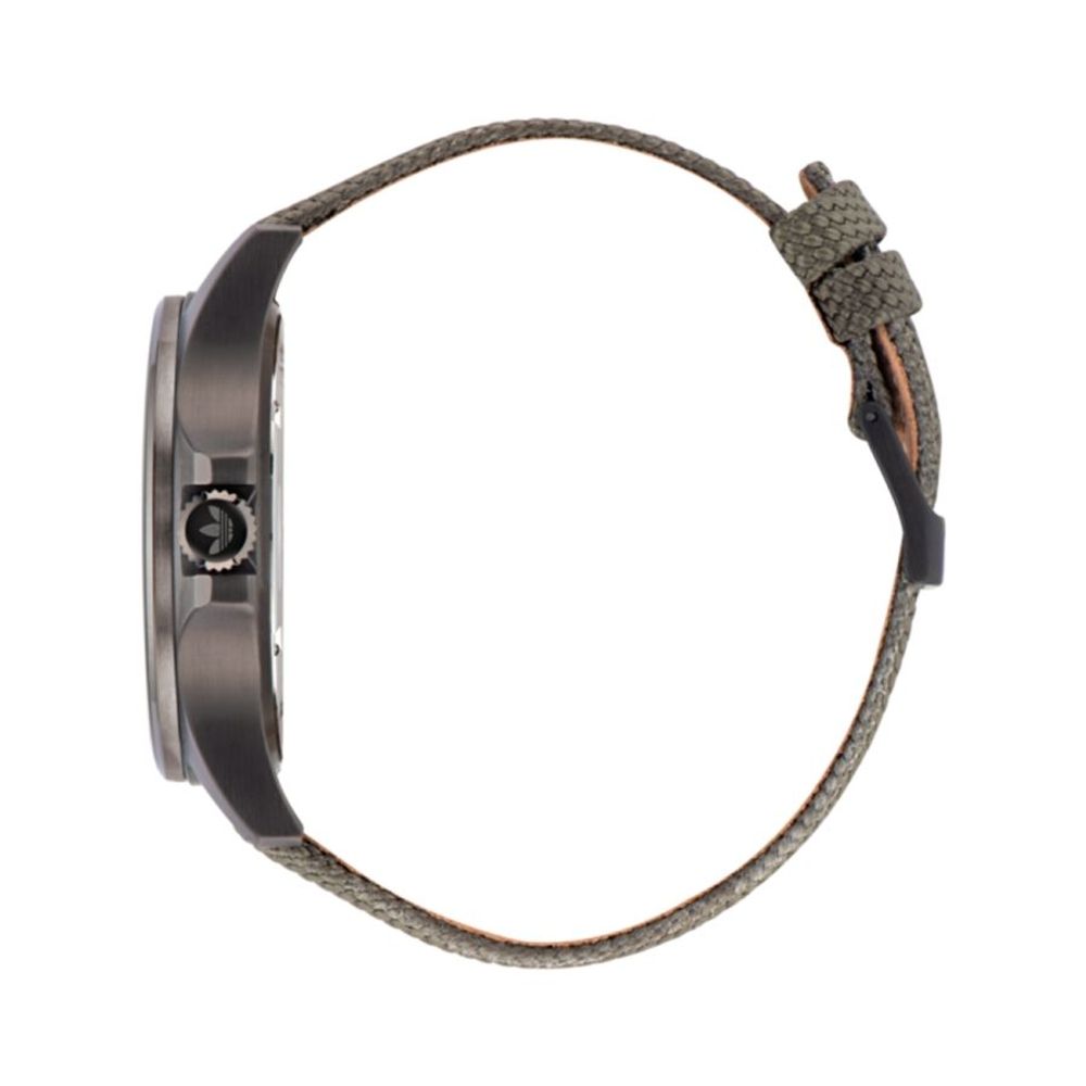 Adidas Green Fabric Dress Watch