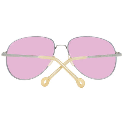 Hally&Son Gold Metal Sunglasses