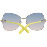 Emilio Pucci Gray Metal Sunglasses