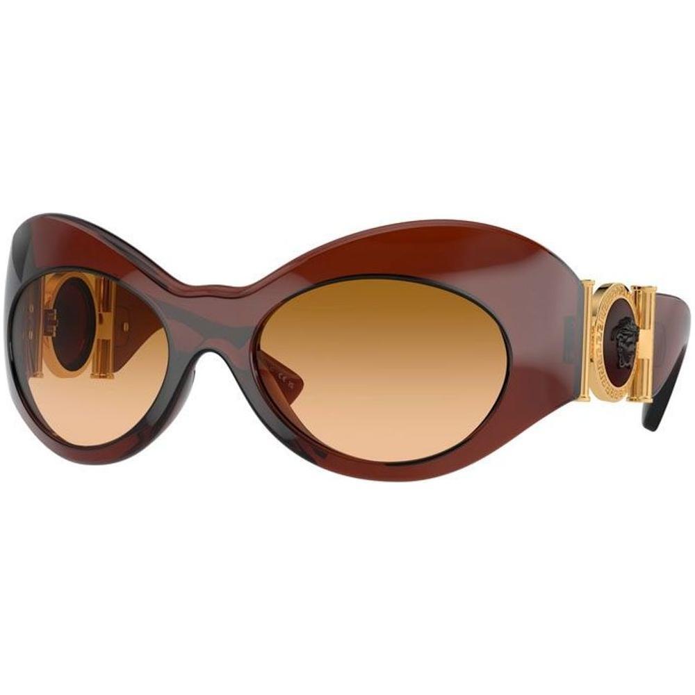 Versace Brown Acetate Sunglasses