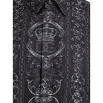 Dolce & Gabbana Gray Silk Shirt DO-831966220044709-43