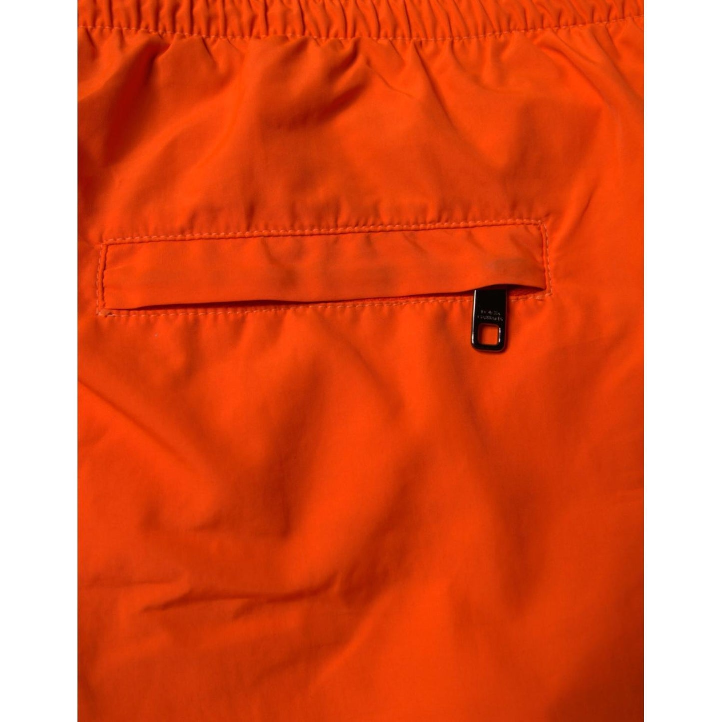 Dolce & Gabbana Orange Polyester Beachwear Shorts 2Pc Swimwear BIK1907-6