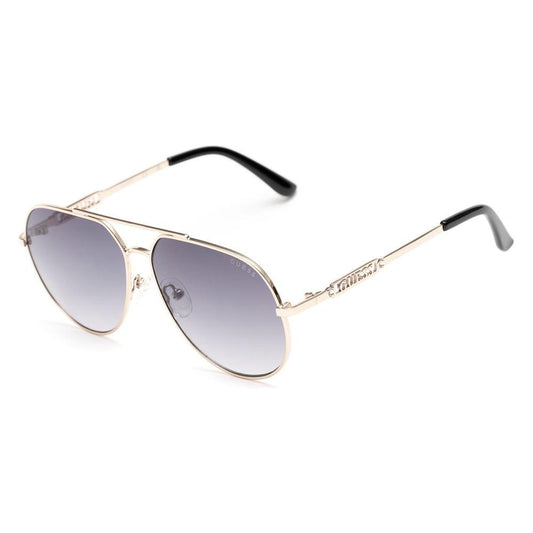 Guess Gold Metal Sunglasses Guess Gray