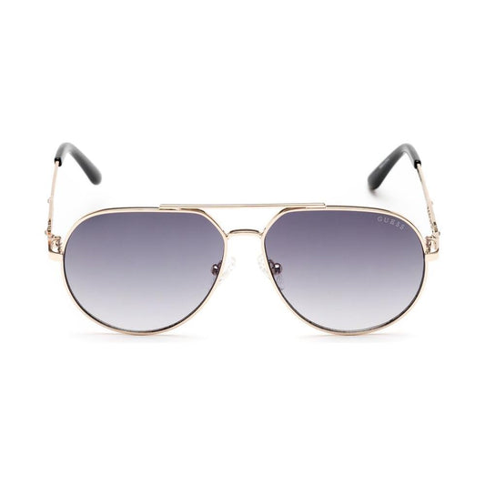 Guess Gold Metal Sunglasses Guess Gray