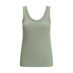 Brunello Cucinelli Ribbed Top BR-MG902FP100C9738-XXS