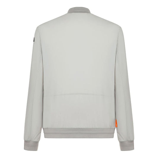 Suns Brown Nylon Men's Stretch Jacket